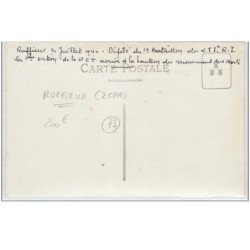 RUFFIEUX lot de 2 cartes photos du défilé du 14 Juillet 1940 - très bon état