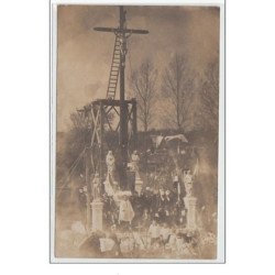 la Mothe Achard : Calvaire - carte photo (lot de 2 cartes photos) - Très bon état
