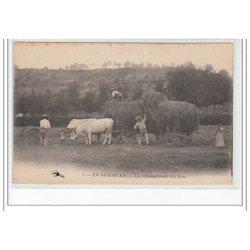 EN NIVERNAIS - La chargement du foin - très bon état