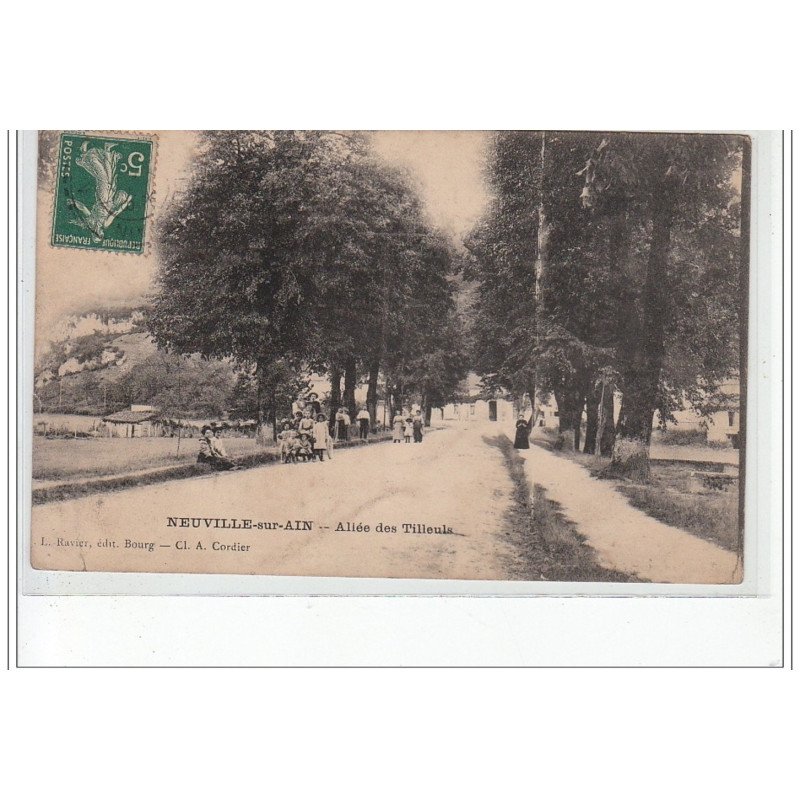 NEUVILLE SUR AIN - Allée des Tilleuls - très bon état
