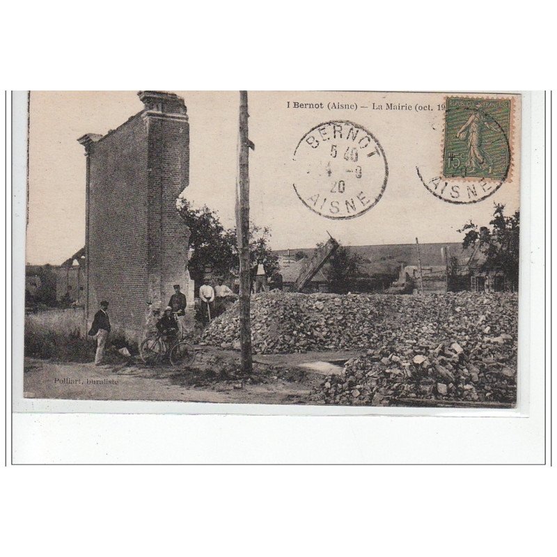 BERNOT - La Mairie - très bon état