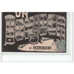 HIRSON - Un Bonjour d'Hirson - très bon état