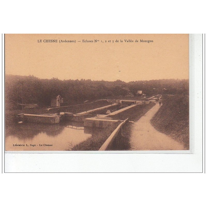 LE CHESNE - Ecluses n° 1, 2 et 3 de la Vallée de Montgon - très bon état LE CHESNE - Ecluses n° 1, 2 et 3 de la Vallée de Montgon - très bon état