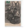 LE CANTAL PITTORESQUE - Groupe de paysannes - Fileuses - très bon état