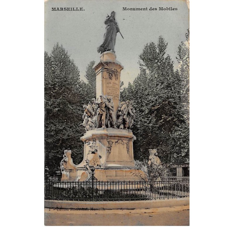 MARSEILLE - Monument des Mobiles - très bon état