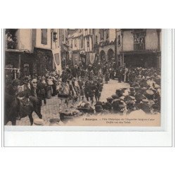 BOURGES - Fête Historique de Jacques Coeur - Défilé rue des Toiles - très bon état