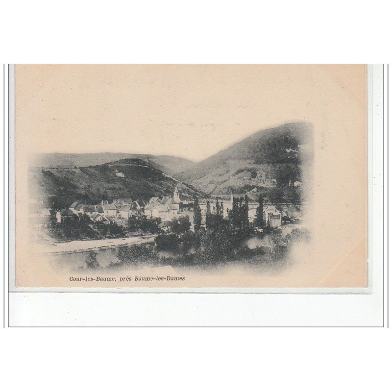 COUR LES BAUMES près BAUMES LES DAMES - très bon état