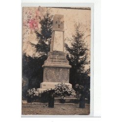 Communes de BOUCLANS et VAUCHAMPS - CARTE PHOTO - Monument aux Morts - état