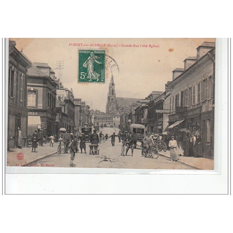 FLEURY SUR ANDELLE - Grande-Rue (côté Eglise) - très bon état