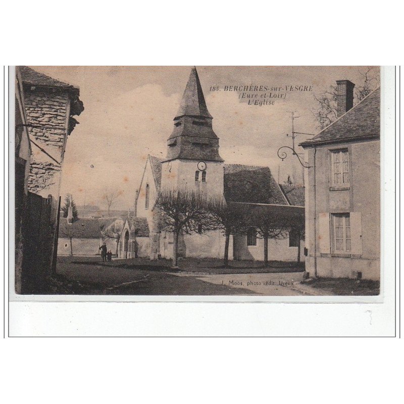 BERCHERES SUR VESGRE - L'église - très bon état
