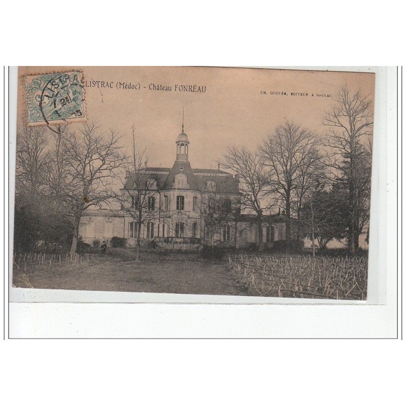 LISTRAC - Château Fonréau - très bon état LISTRAC - Château Fonréau - très bon état