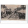 VERNOU - L'Accident du rapide n°11 à Vernou - Visite des wagons - recherche des blessés - très bon état