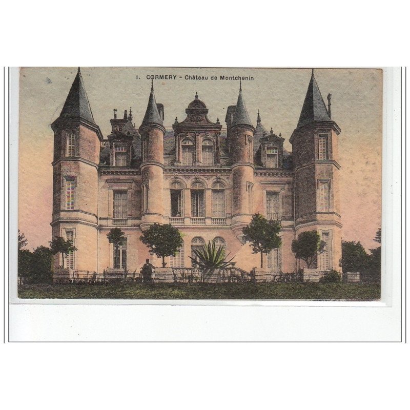 CORMERY - Château de Montchenin - très bon état
