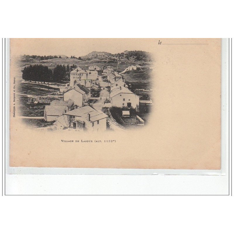 Village de LAJOUX - très bon état