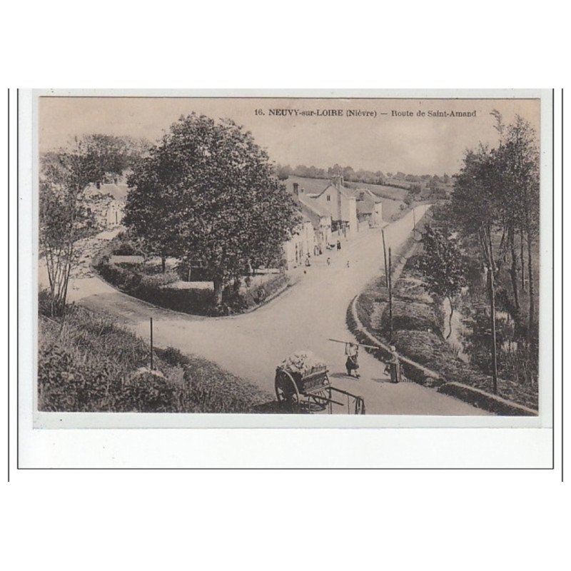 NEUVY SUR LOIRE - Route de Saint Amand - très bon état