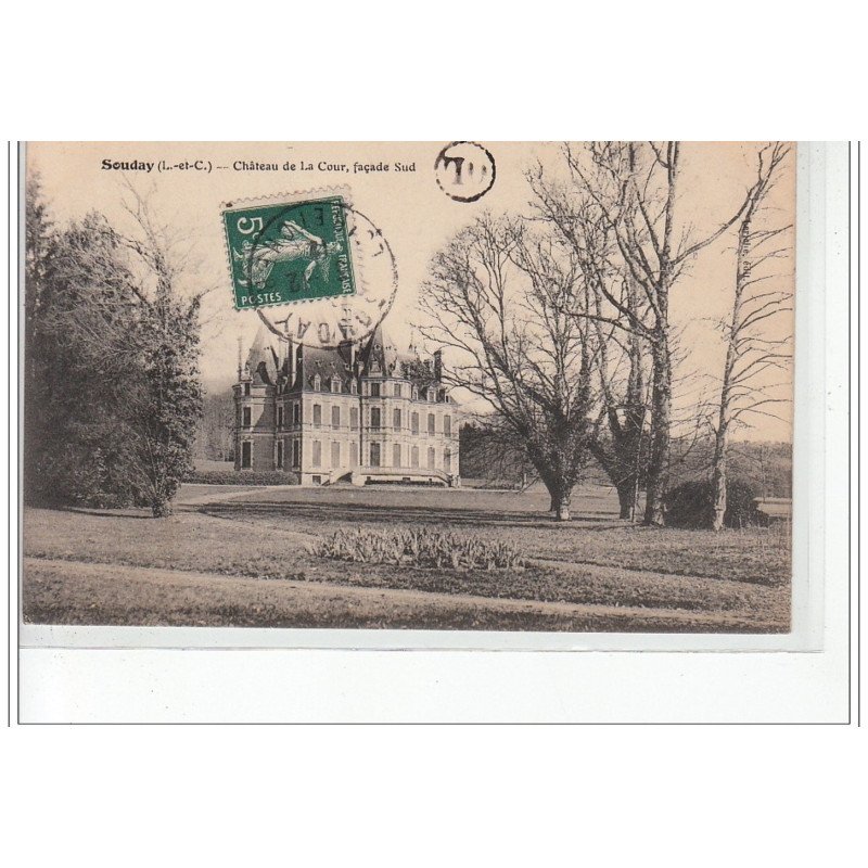 SOUDAY - Château de la Cour, façade sud - très bon état SOUDAY - Château de la Cour, façade sud - très bon état