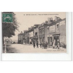 VERTOU - Place de l'Eglise et Route de Portillon - très bon état