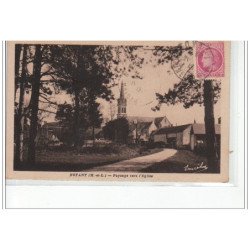 NOYANT - Paysage vers l'église - très bon état