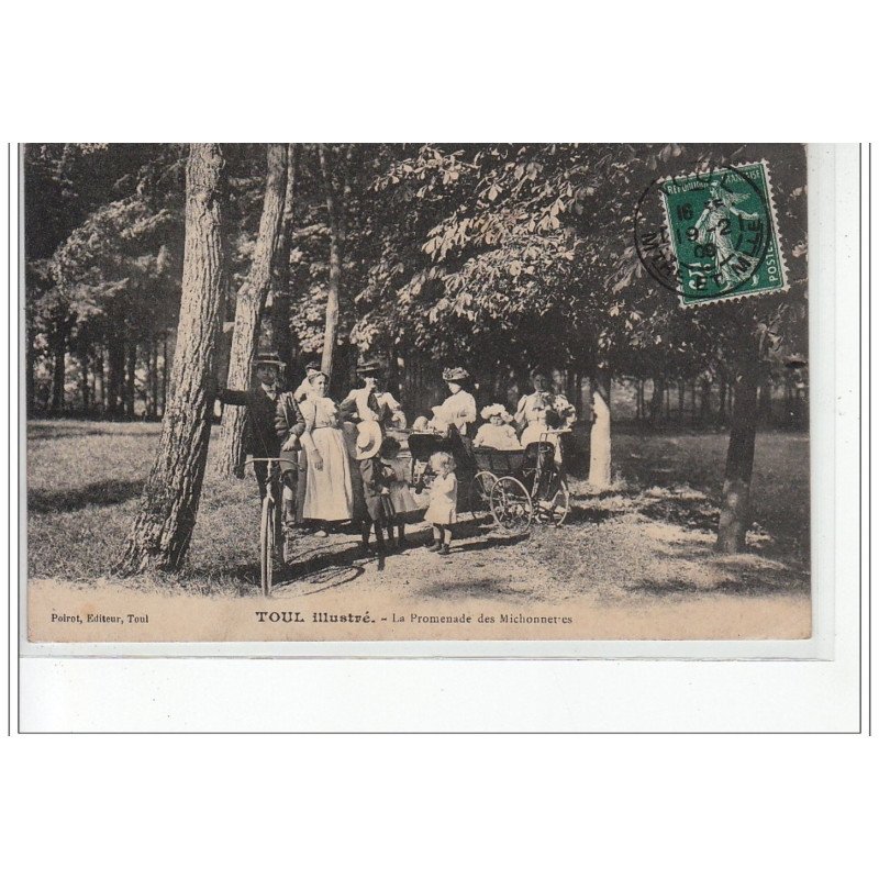 TOUL Illustré - La promenade des Michonnettes - très bon état TOUL Illustré - La promenade des Michonnettes - très bon état