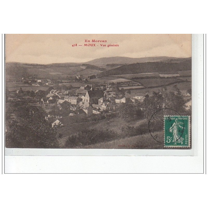 En Morvan - MOUX - Vue générale - très bon état En Morvan - MOUX - Vue générale - très bon état