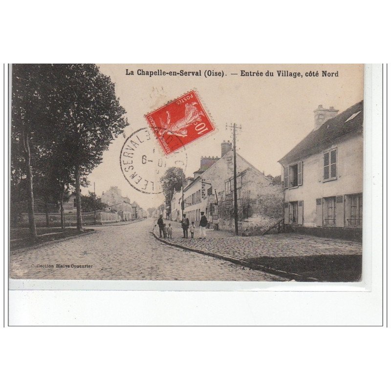 LA CHAPELLE EN SERVAL - Entrée du village, Côté Nord - très bon état