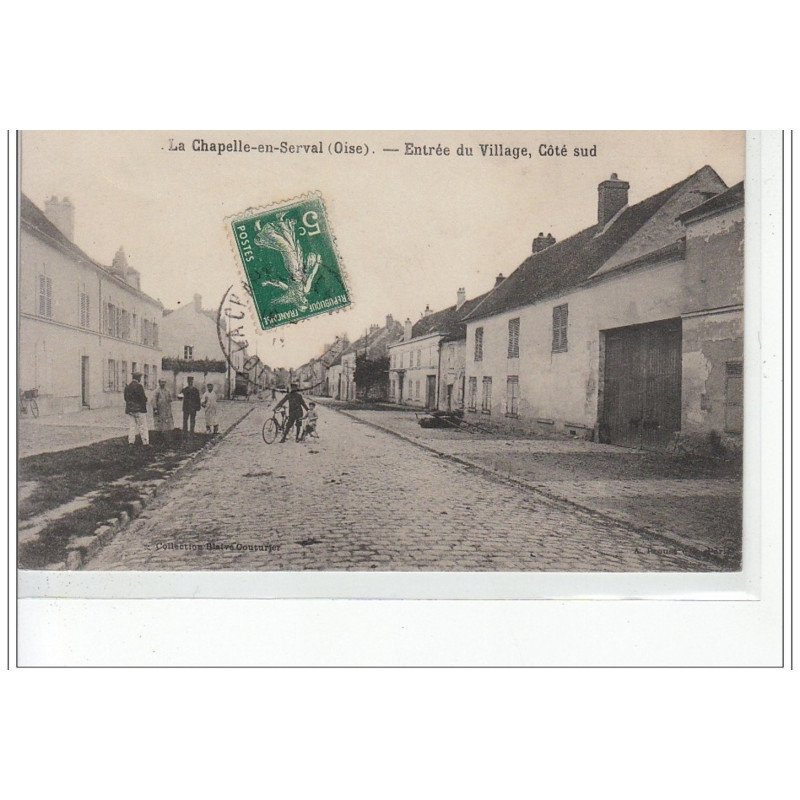 LA CHAPELLE EN SERVAL - Entrée du Village, côté sud - très bon état