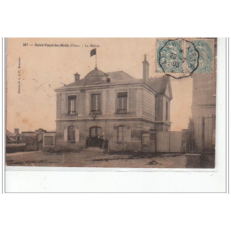 SAINT VAAST LES MELLO - La Mairie - très bon état