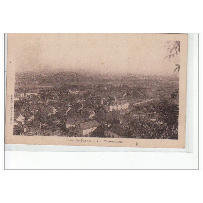 LOUVIE-JUZON - Vue panoramique - très bon état