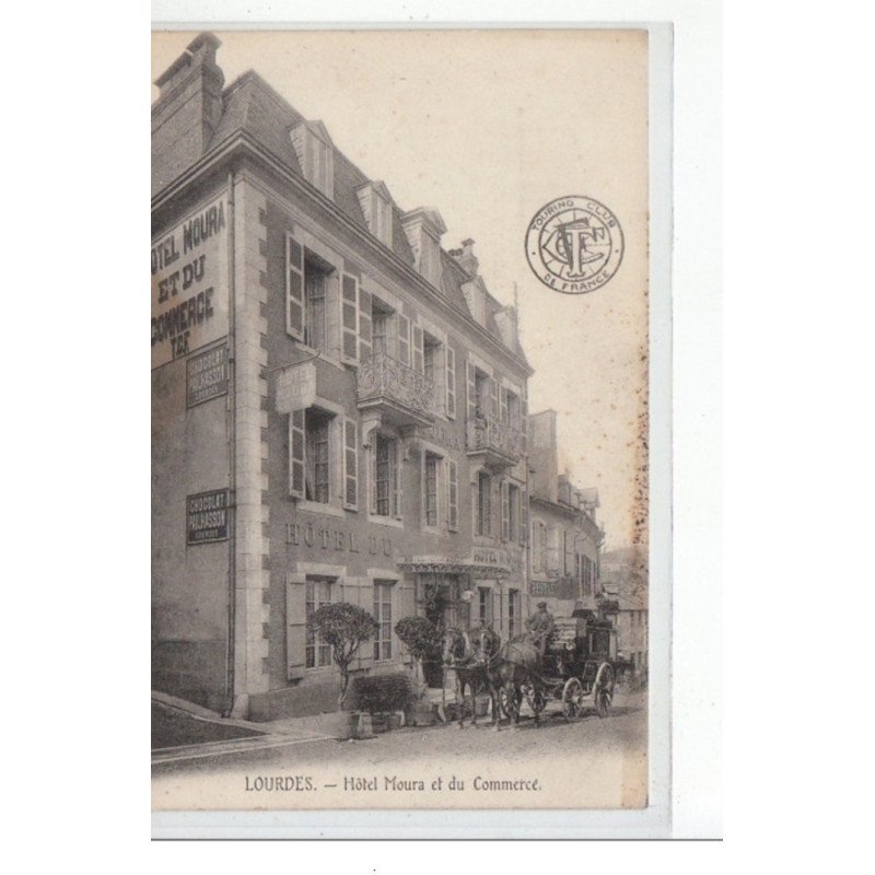 LOURDES - Hôtel Moura et du Commerce - état