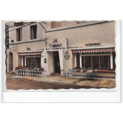 ARGELES SUR MER - """"Le Commerce"""" - façade de l'Hôtel Restaurant et entrée - très bon état