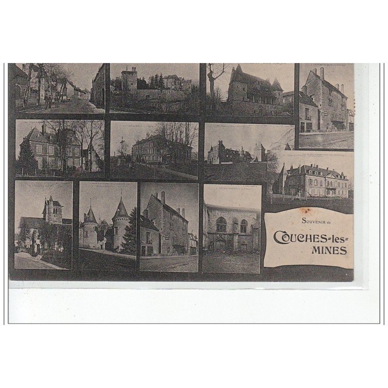 Souvenir de COUCHES LES MINES - très bon état