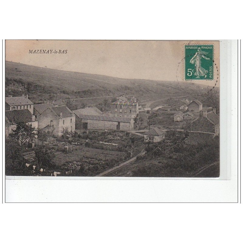 MAZENAY LE BAS - très bon état