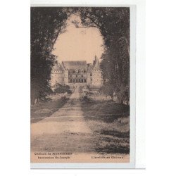 Château de MESNIERES - Institution Saint Joseph - L'arrivée au Château - très bon état