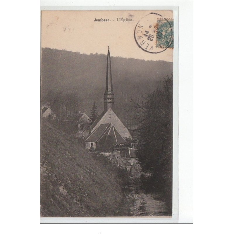 JEUFOSSE - L'église - très bon état JEUFOSSE - L'église - très bon état