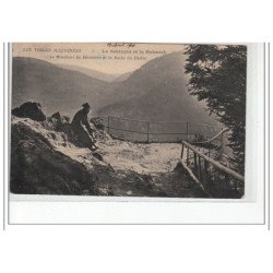 LA SCHLUCHT et le HOHNECK - Le Mendiant du belvédère de la Roche du Diable - état (timbre décollé)