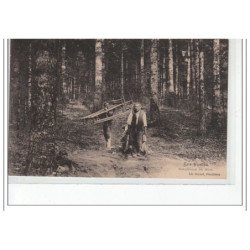 LES VOSGES - Schlittage du bois - très bon état