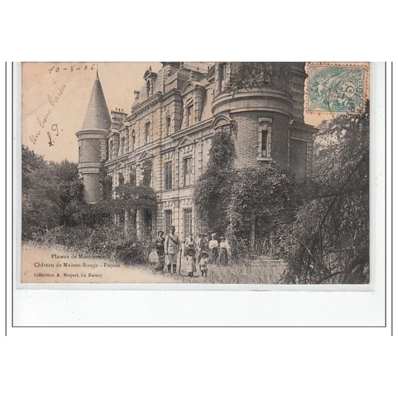 Plateau de MONTFERMEIL - Château de Maison-Rouge - Façade - très bon état