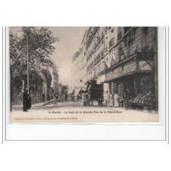 SAINT MANDE  - Le haut de la Grande Rue de la République - très bon état