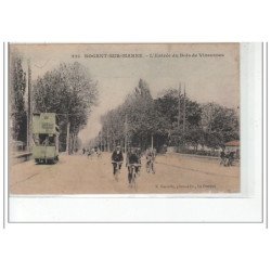 NOGENT SUR MARNE  - L'entrée du Bois de Vincennes - TRAMWAY - très bon état