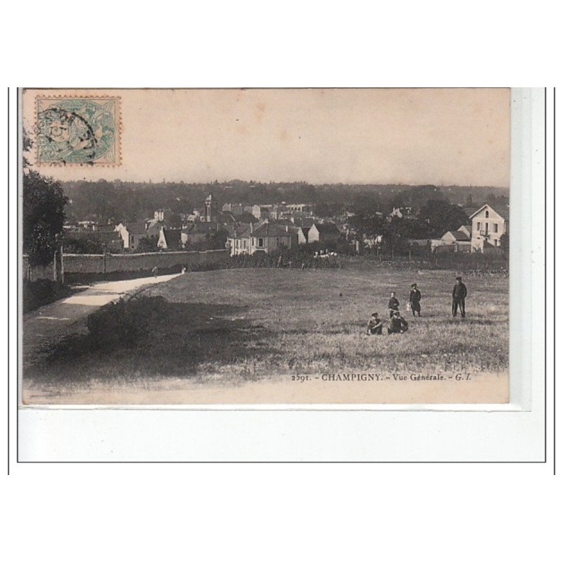 CHAMPIGNY - Vue générale - très bon état
