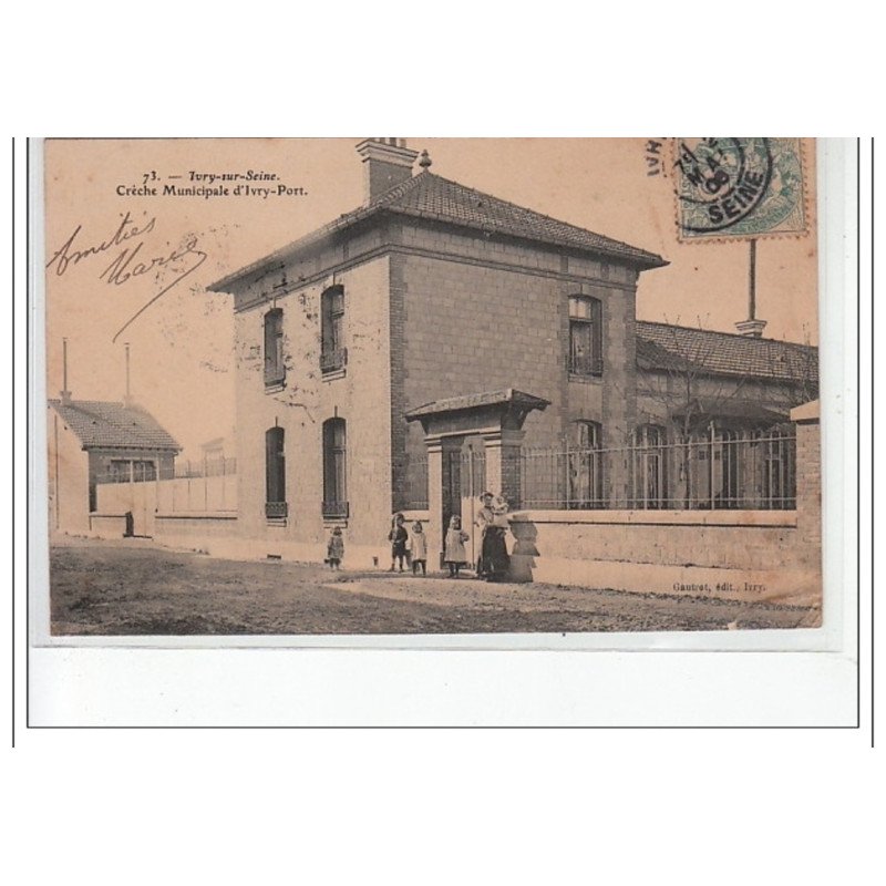 IVRY SUR SEINE - Crèche municipale d'Ivry-Port - très bon état