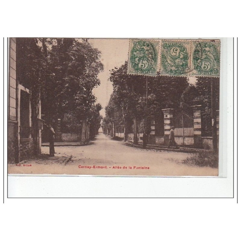 CERNAY ERMONT - Allée de la Fontaine - très bon état