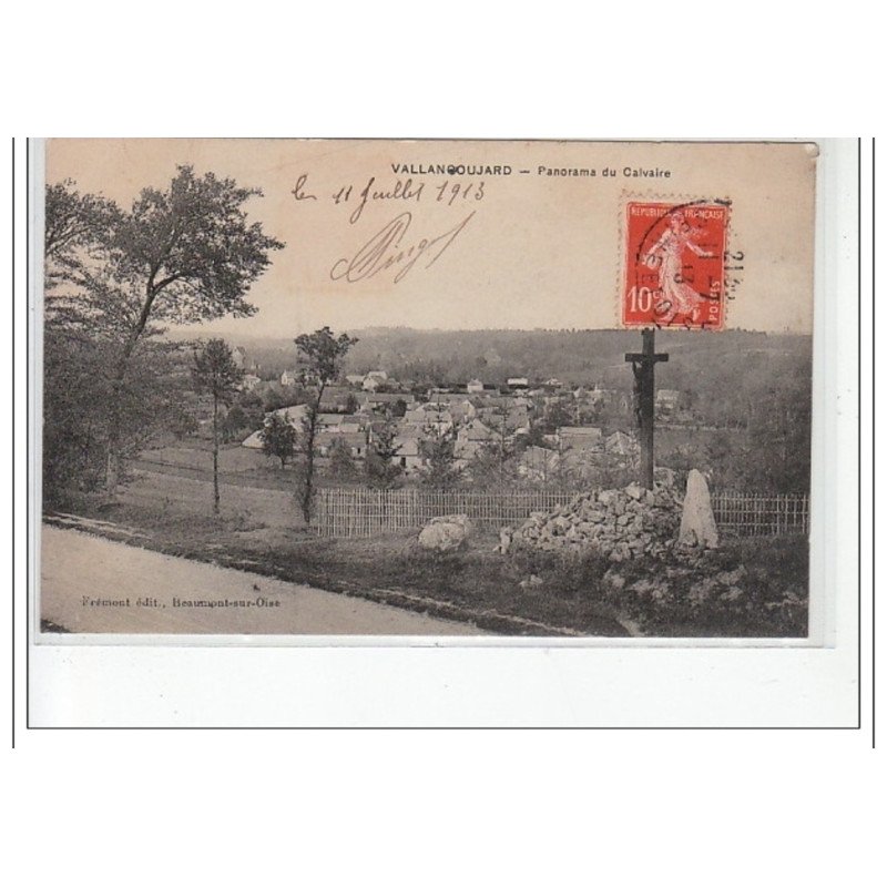 VALLANGOUJARD - Panorama du Calvaire - très bon état