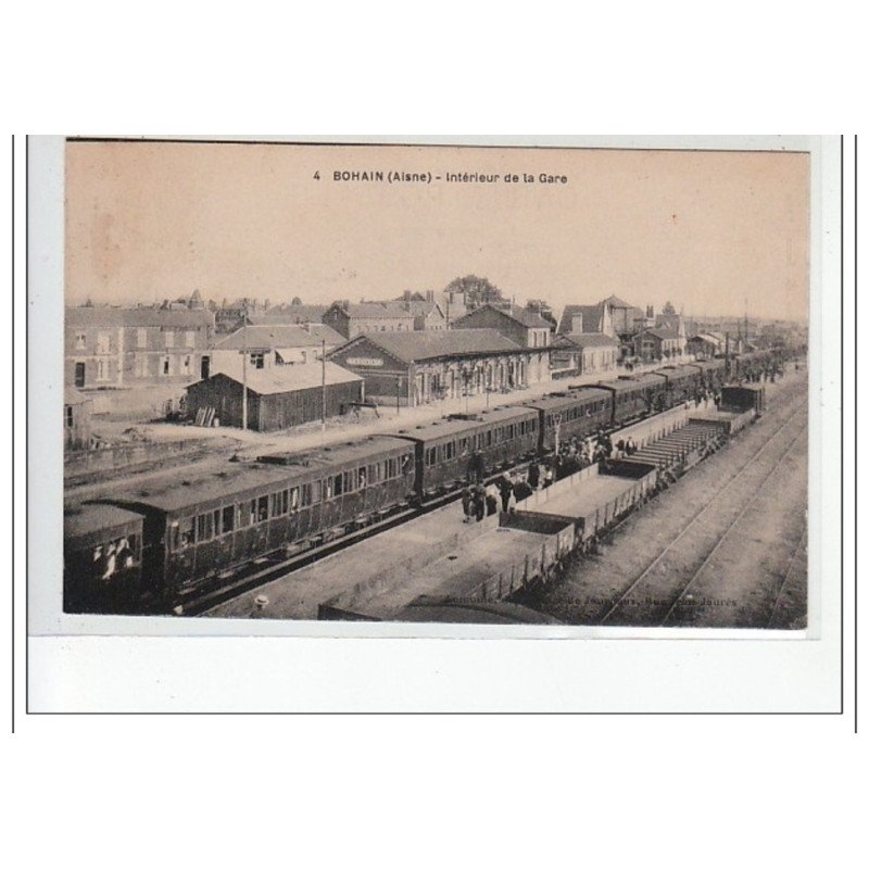 BOHAIN - Intérieur de la gare - très bon état