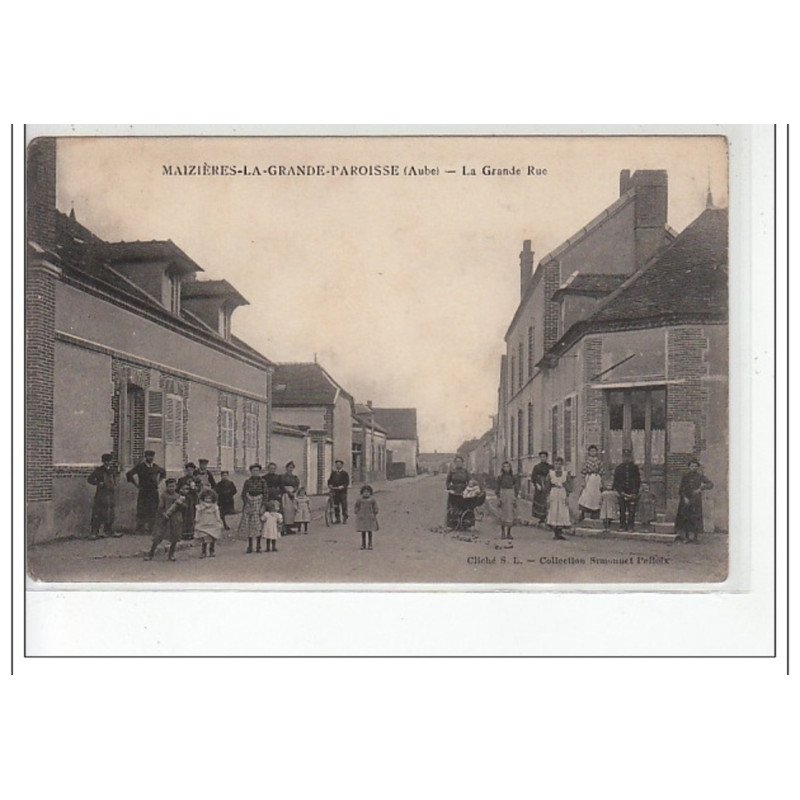 MAIZIERES LA GRANDE PAROISSE - La Grande Rue - très bon état