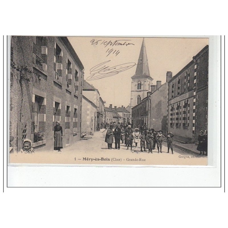MERY ES BOIS - Grande-Rue - très bon état