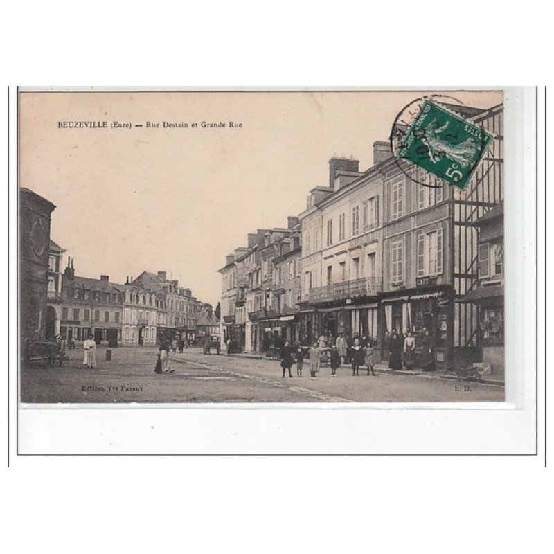 BEUZEVILLE - Rue Destain et Grande Rue - très bon état
