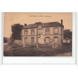 LES PREAUS - La mairie, le monument - très bon état