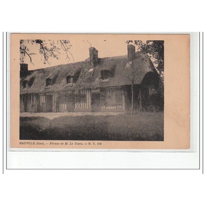 HAUVILLE - Ferme de M. Le Testu - très bon état