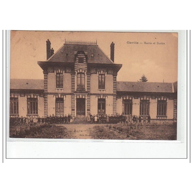 CLAVILLE - Mairie et écoles - très bon état